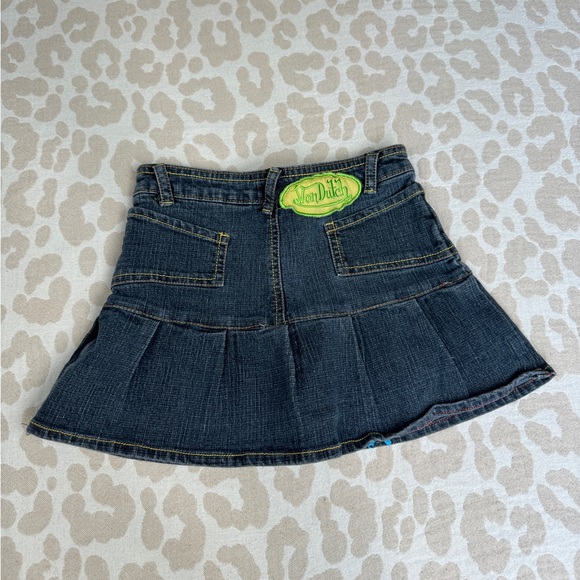 Von Dutch Denim Skirt - Picture 4 of 4